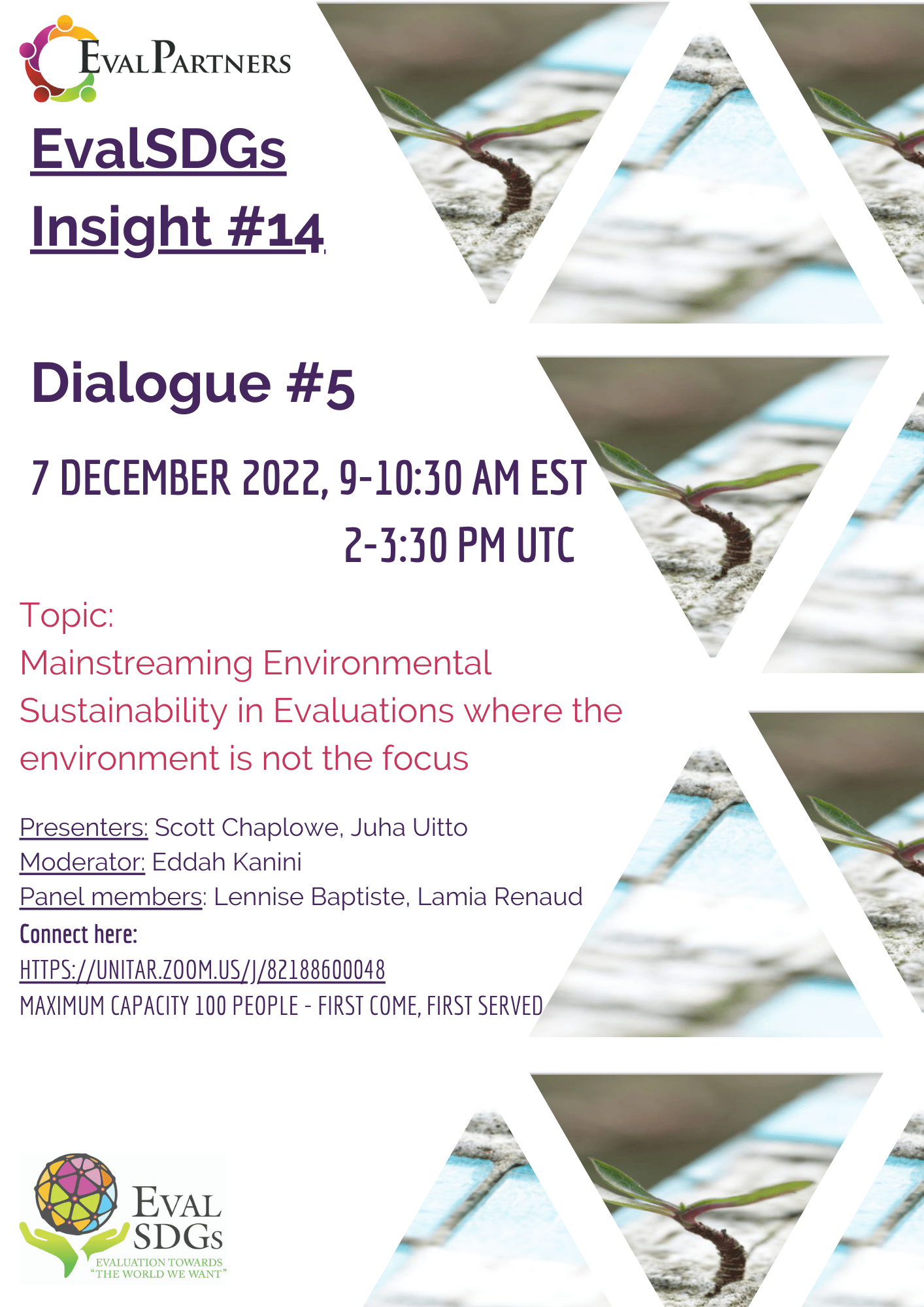 Evalsdgs Insight Dialogue 5 Mainstreaming Environmental